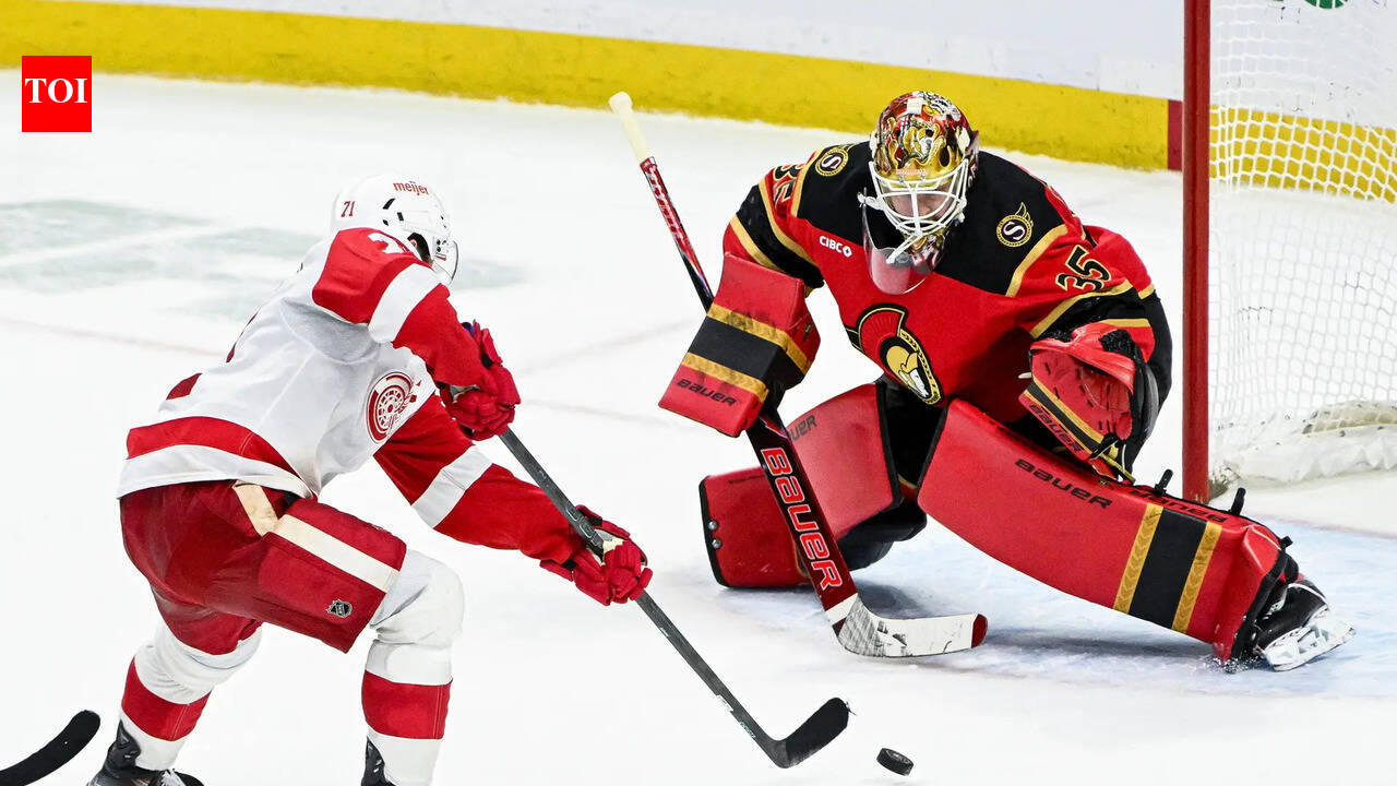 NHL star Dylan Larkin sets Detroit Red Wings overtime record in win over Ottawa Senators