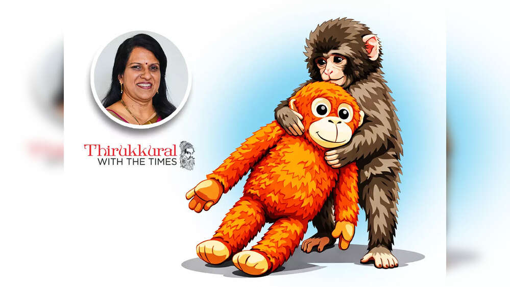 A stuffed orangutan and shared grief