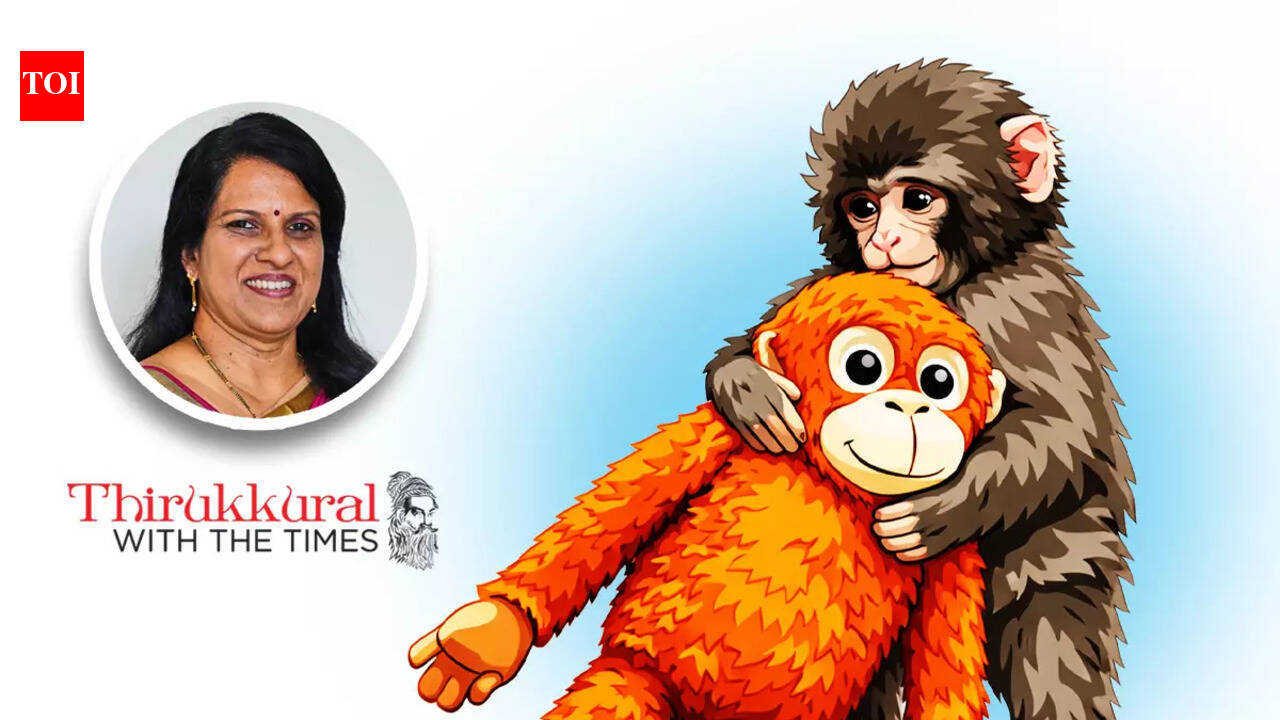 A stuffed orangutan and shared grief