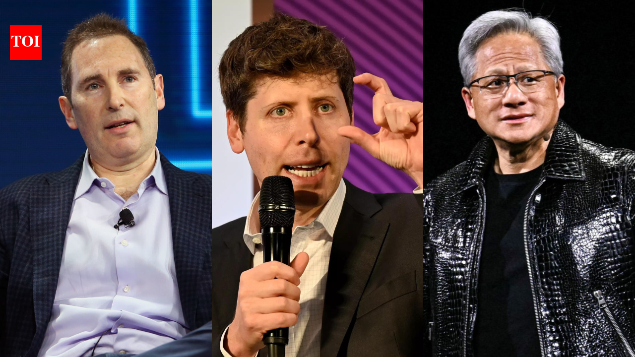 Amazon CEO does for Sam Altman what Nvidia CEO is having second thoughts on
