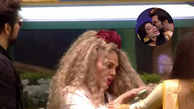  Rakhi Sawant cuts her hair over Raqesh Bapat–Tanvi Kolte dance