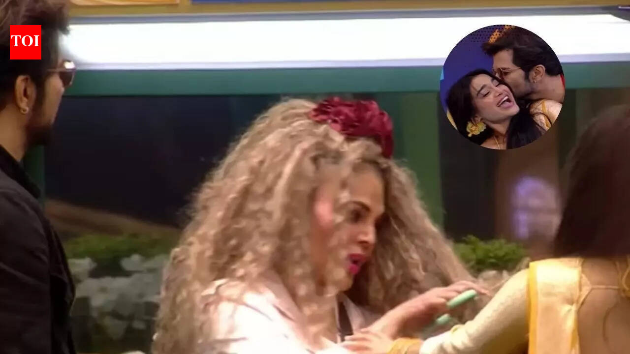 ‘Bigg Boss Marathi’ promo: Rakhi Sawant cuts her hair over Raqesh Bapat–Tanvi Kolte dance