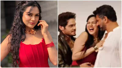 Akanksha Chamola breaks silence on Dil Dhokha Aur Desire's viral video; says 'My co-stars got too excited, they should've acted responsibly'
