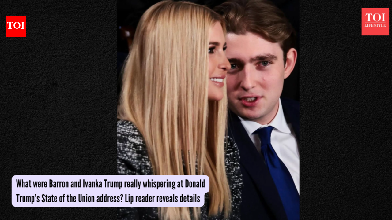 What were Barron and Ivanka Trump really whispering at Donald Trump’s State of the Union address? Lip reader reveals details