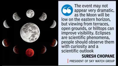 Partial lunar eclipse to be visible in Nagpur on March 3