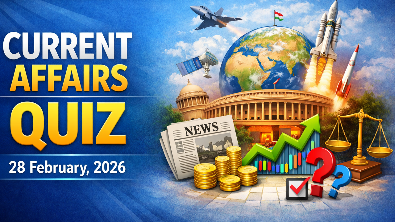GK Quiz Today 28 February 2026 Latest Current Affairs Questions Answers ...
