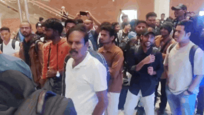 Bengaluru airport chaos: Air India Express flight with 180 passengers stuck for 18 hours; flyers protest