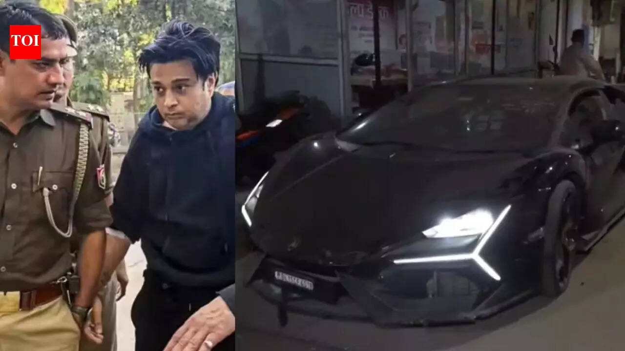 Kanpur Lamborghini crash: Seized luxury car released after Rs 8.5 crore bond