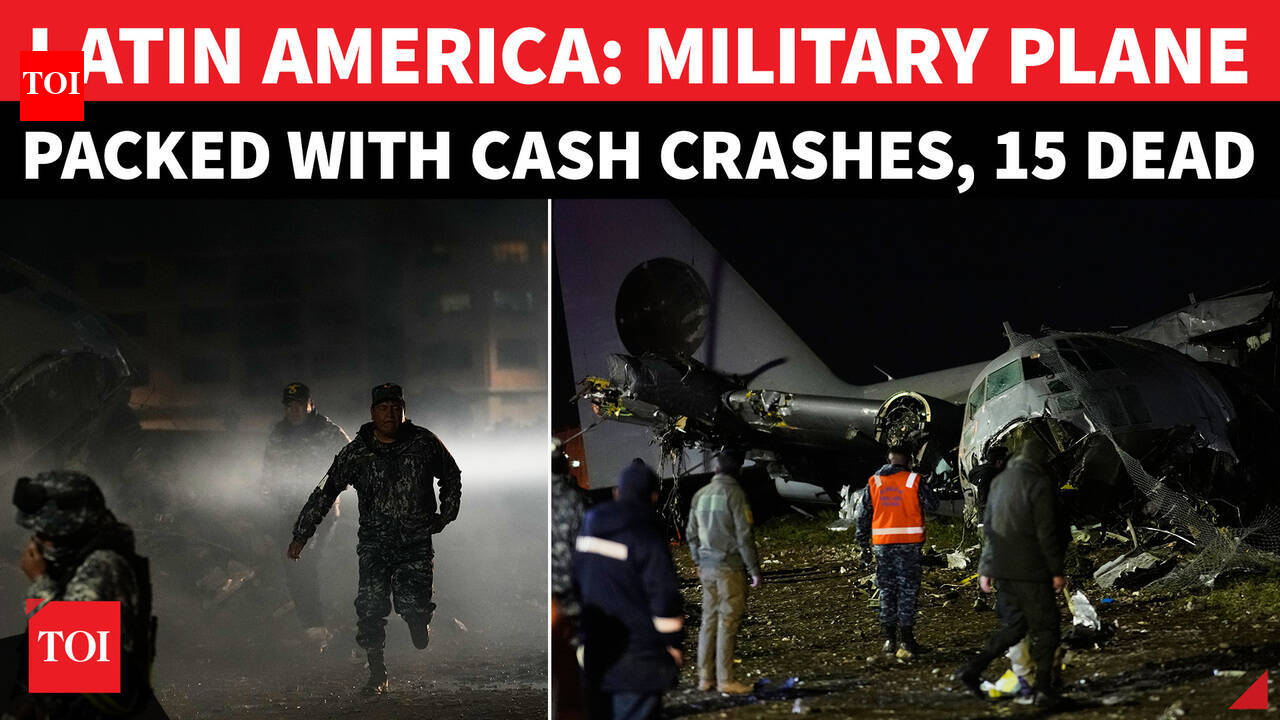 BIG CATASTROPHE IN LATIN AMERICA: Military Plane CRASHES On Highway, Chaos Erupts; 'SEVERAL DEAD...'