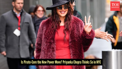 Priyanka Chopra’s pirate-core look in New York has the internet divided