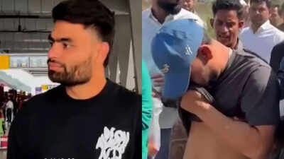 Watch: Grieving Rinku Singh spotted at Kolkata airport hours after father's funeral