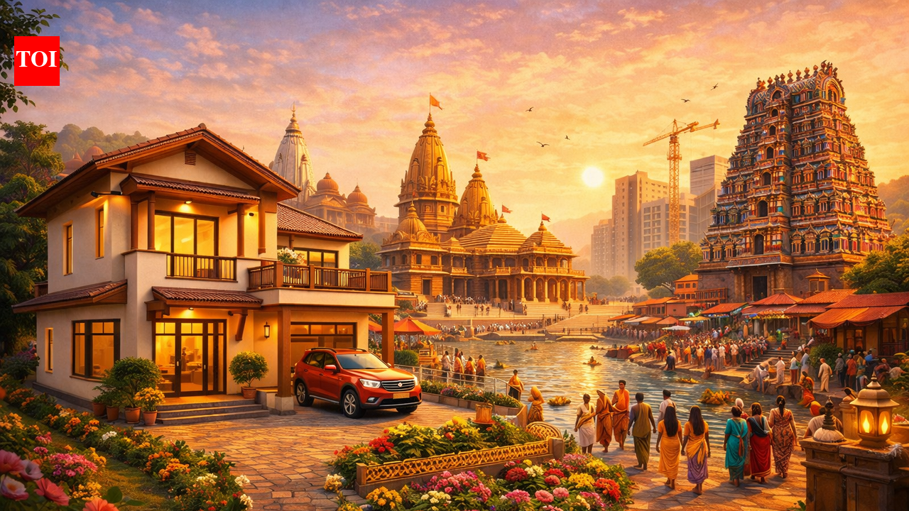 Property boom enters temple towns: Developers chase 'divine' real estate