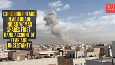 Indian woman in Abu Dhabi describes tense moments after explosions rock city