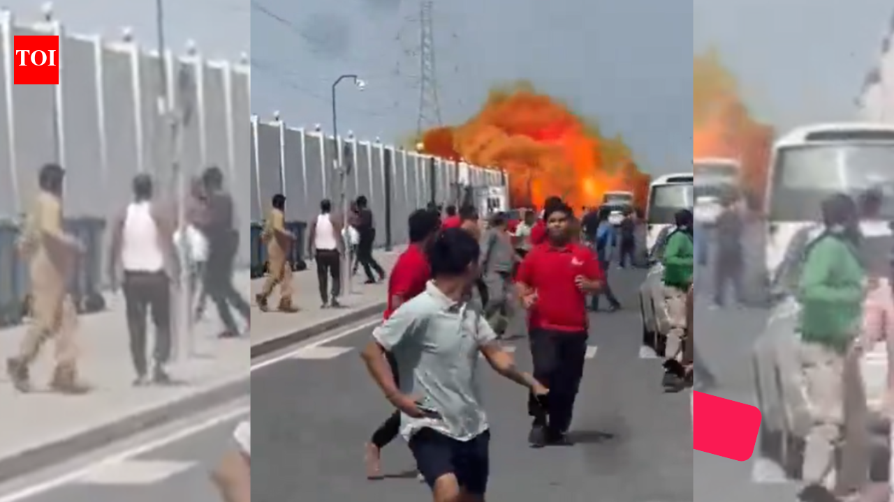 Iran targets Qatar: Falling missile debris creates panic in Doha – Watch