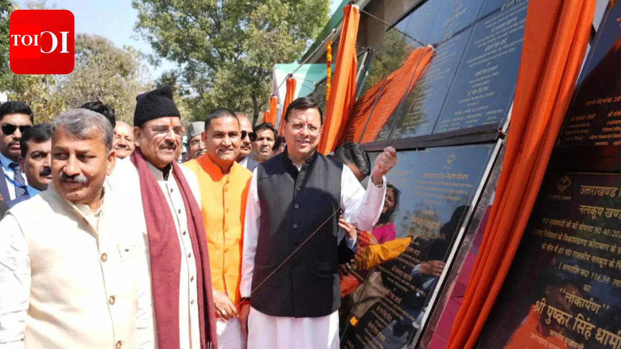 Uttarakhand CM Dhami inaugurates Rs 147 crore development projects in Haldwani
