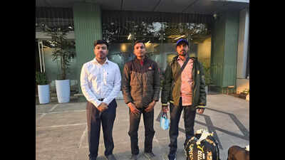 Two stranded Odia workers return home from Thailand