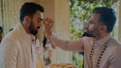 Suniel Shetty says he doesn't watch cricket matches when KL Rahul is playing: 'He's my child, I get anxious'