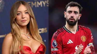 Hollywood star Sydney Sweeney surprises Sporting Lisbon crowd and recreates Bruno Fernandes celebration