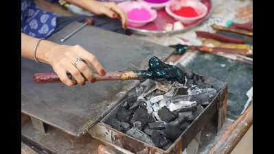 Gulal gota tradition revived by social media reels, artisans now struggle to meet demand
