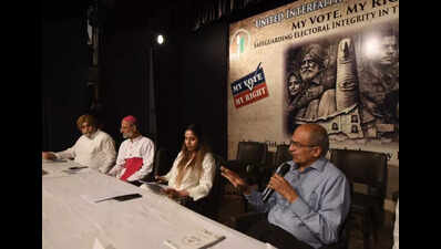 Interfaith meet raises alarm over SIR, electoral integrity ahead of polls