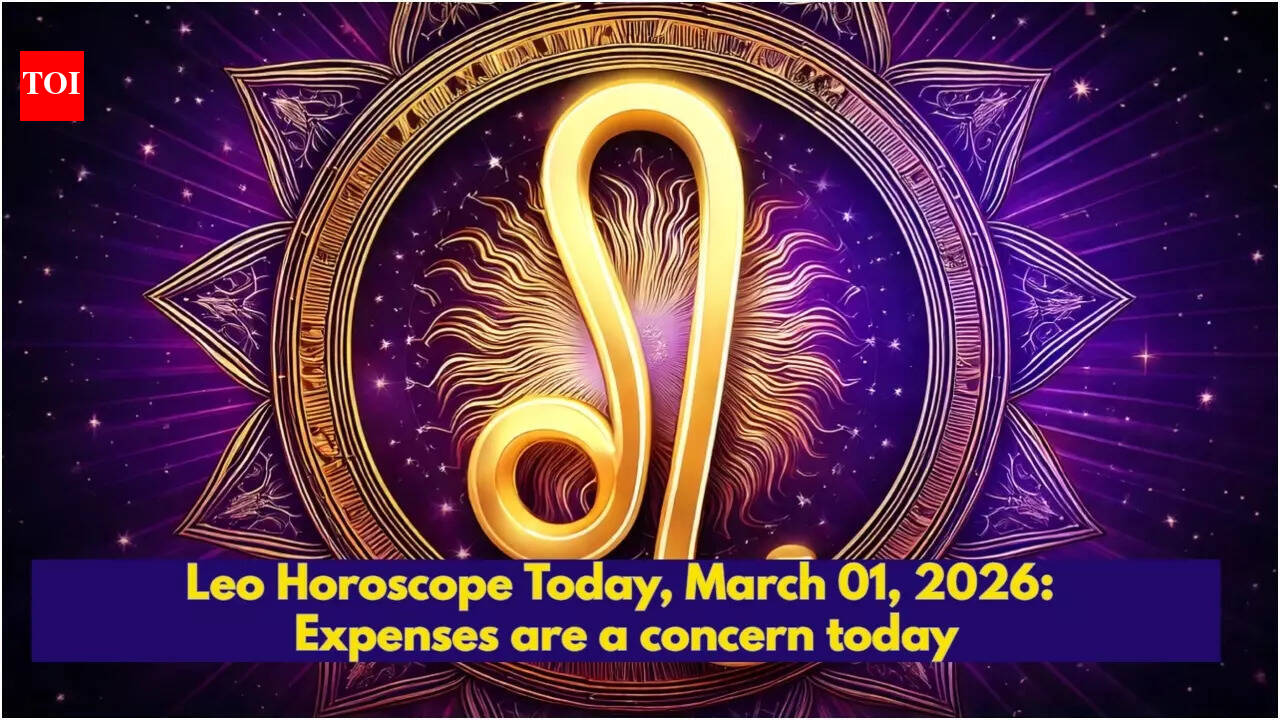 Leo Horoscope Today, March 01, 2026: Expenses are a concern today