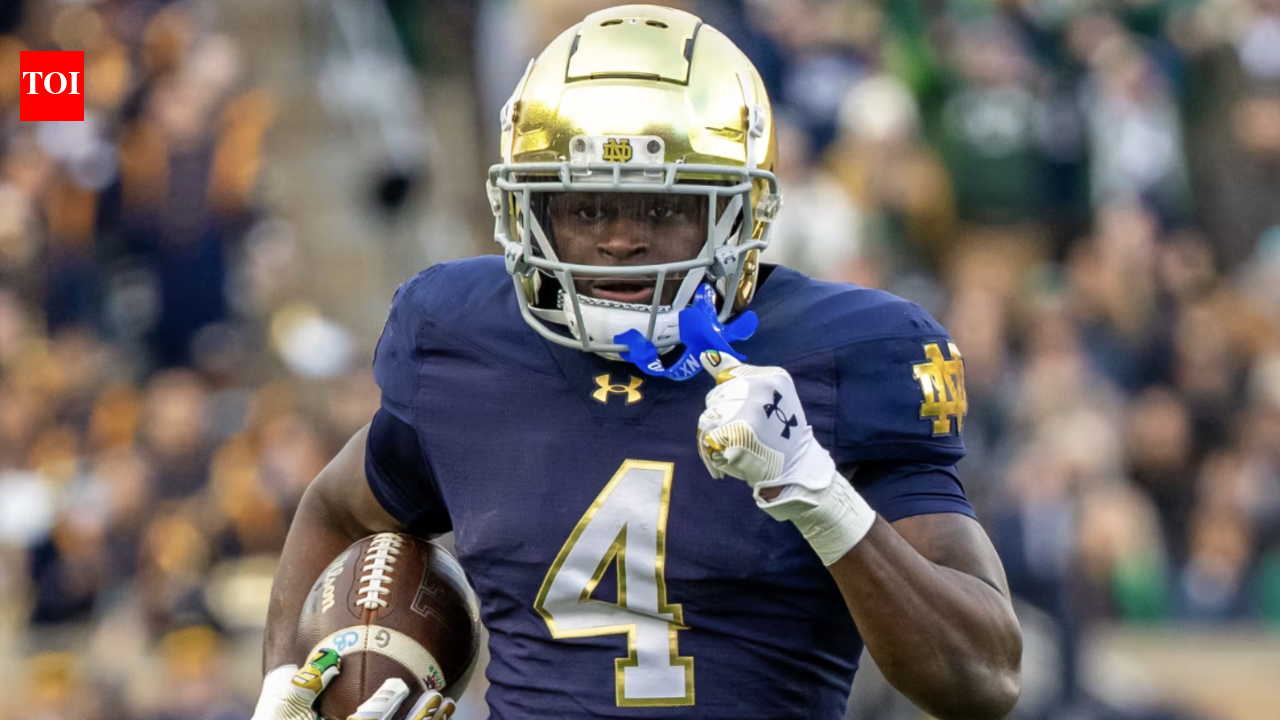 NFL Combine 2026: Notre Dame RB Jeremiyah Love turns heads with blazing speed in 40-yard dash