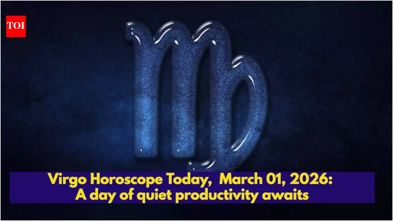 Virgo Horoscope Today,  March 01, 2026: A day of quiet productivity awaits