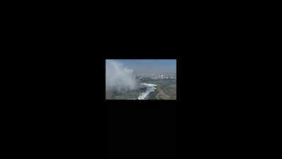 Fire rages on for two days at dump site on Mula-Mutha in Loni Kalbhor; five hospitalised