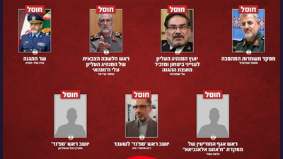  Top Khamenei adviser among seven security chiefs killed in Israeli strike
