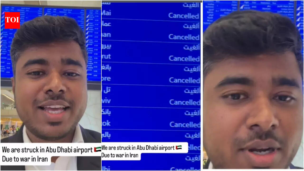 Bigg Boss Kannada 10 fame Drone Prathap stranded at Abu Dhabi airport amid flight cancellations as Middle East missile crisis escalates
