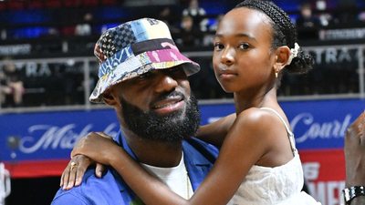 LeBron James' daughter Zhuri James steals spotlight with amazing trick shots ahead of Los Angeles Lakers' clash against Golden State Warriors