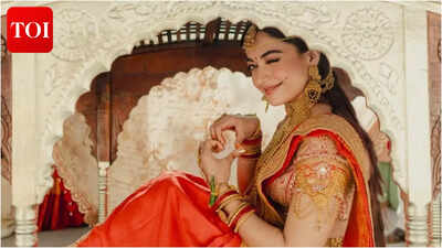 Rashmika Mandanna blushes in first public appearance post ‘Wedding invite’ leak.