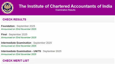 ICAI CA Final result 2026 today at icai.org, merit list and pass percentage soon