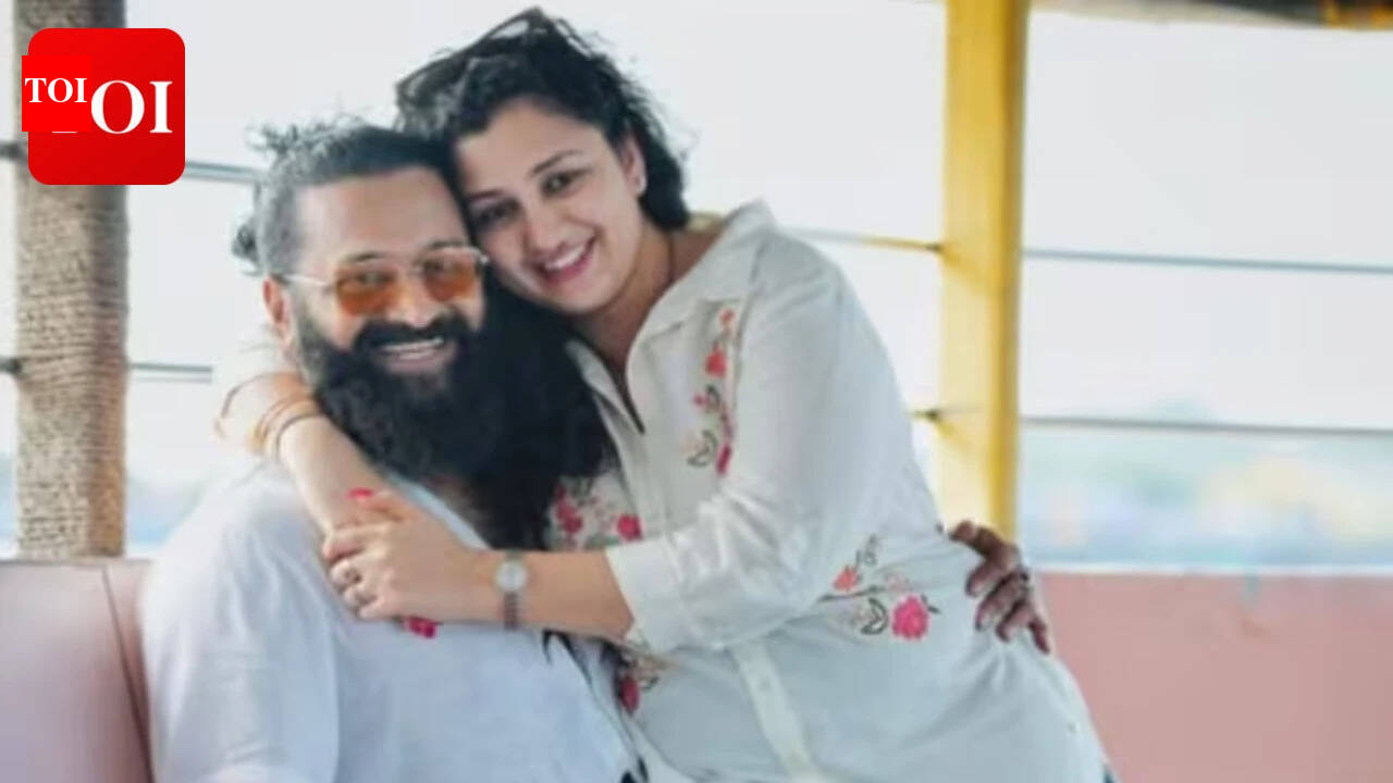 ‘Kantara’ star Rishab Shetty sends touching birthday wish for wife Pragathi Shetty; calls her his ‘rare light’