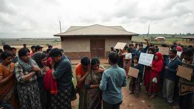  BLO dies by suicide in UP over denied leave ahead of daughter’s wedding; family protests at hospital