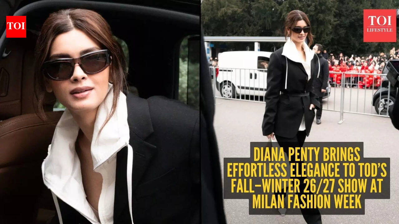 Diana Penty makes a stunning Milan Fashion Week appearance, fans call it ‘pure elegance’