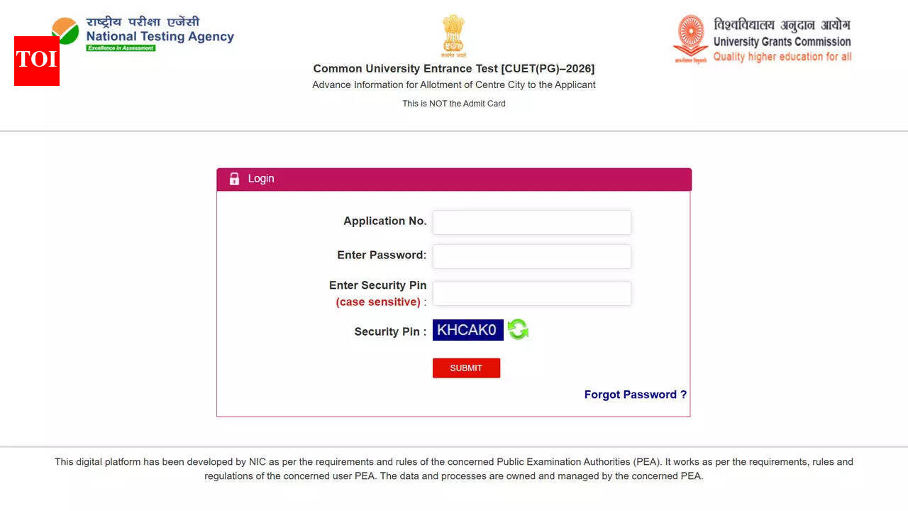 CUET PG 2026 admit card: When will NTA release hall ticket for CBT exam