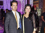 Sunidhi Chauhan-Hitesh Sonik's wedding reception