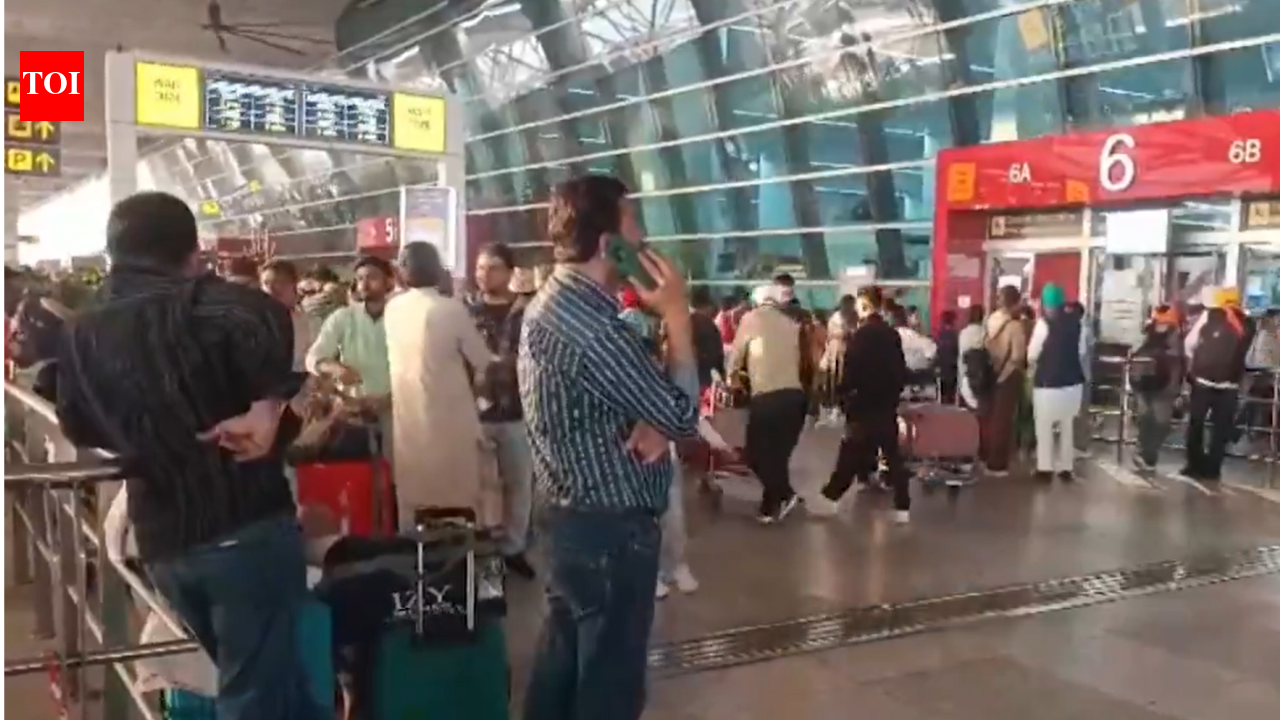Hundreds of flights cancelled, passengers stranded at Delhi’s IGI airport amid escalated Israel-Iran conflict