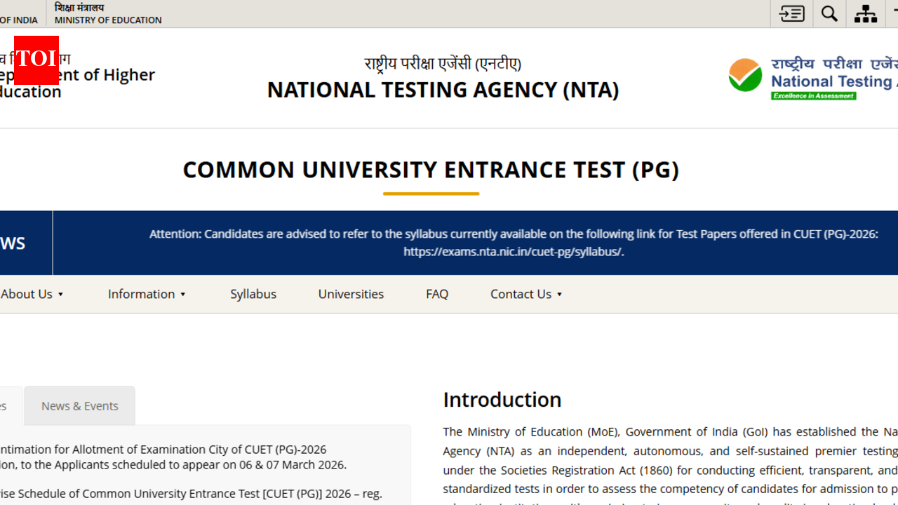 When will NTA release CUET PG admit card 2026? Here's what we know