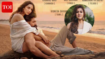  Nayanthara cheers for Yash and Kiara Advani’s on-screen romance in poster