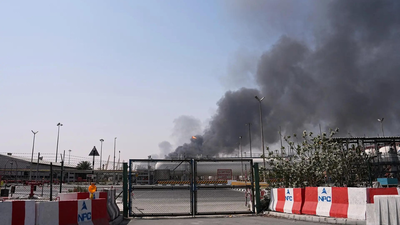 Iran Missiles, Drones Hit UAE Capital; Airports and Naval Port Targeted In Abu Dhabi, Dubai | WATCH