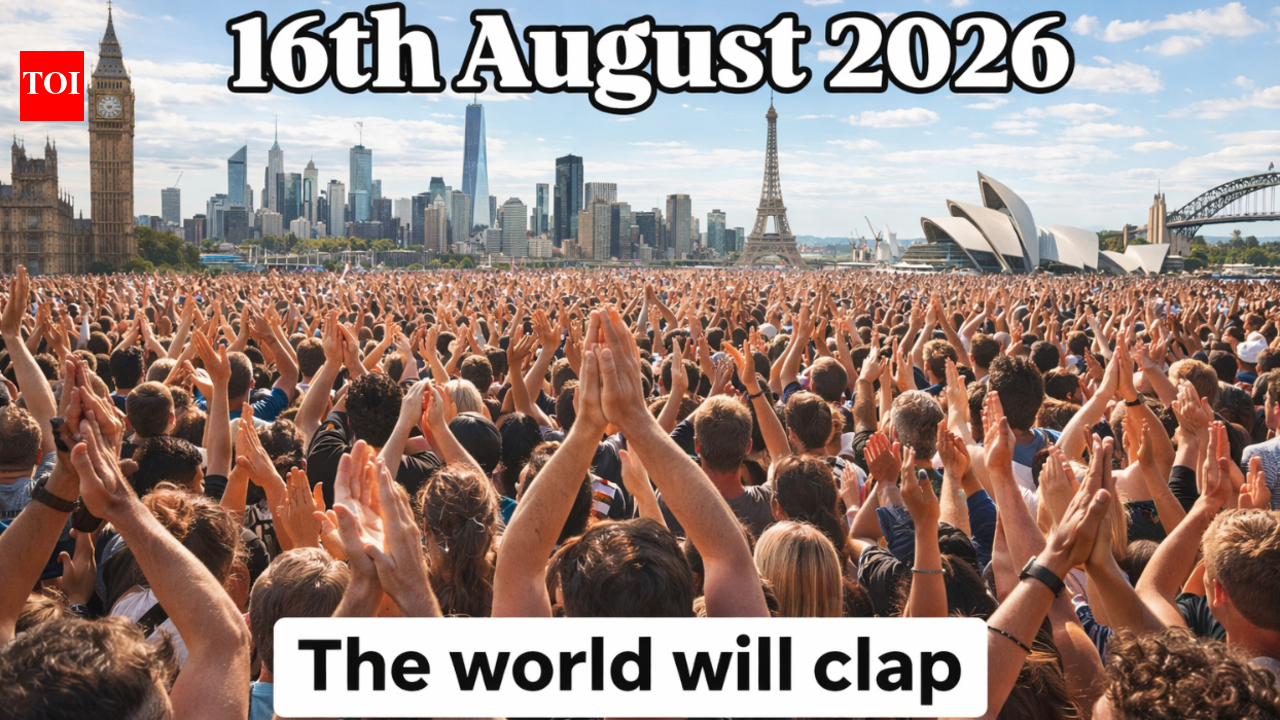 World Clap Day: ‘Imagine the entire planet clapping together at once,’ one-man's vision for 16 August 2026