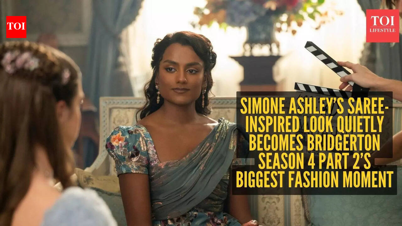 Simone Ashley’s saree-inspired moment steals the spotlight in Bridgerton Season 4 Part 2