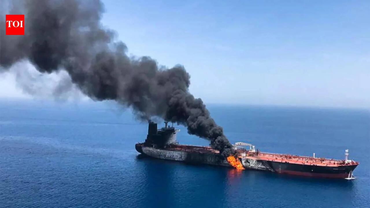 Middle East crisis: Oil tanker hit near Oman in Strait of Hormuz; 15 Indians evacuated