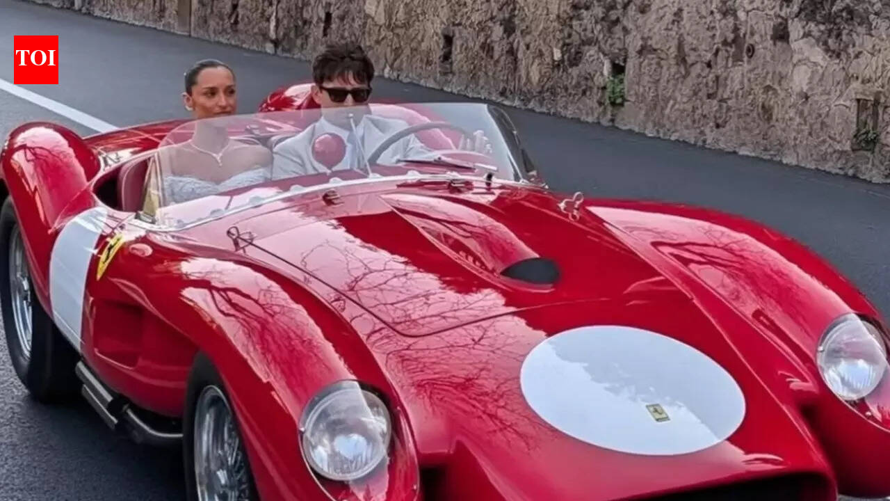 Charles Leclerc’s wife Alexandra Saint Mleux adopts new surname, shares first post after wedding
