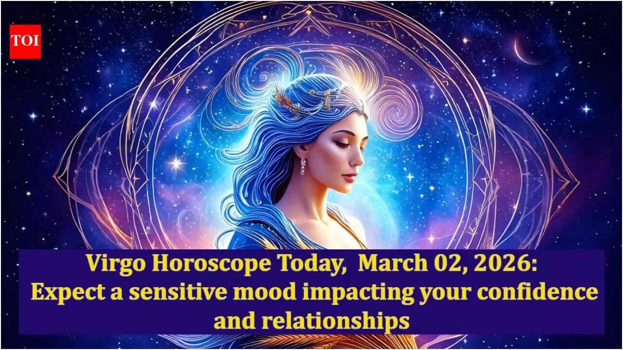 Virgo Horoscope Today,  March 02, 2026: Expect a sensitive mood impacting your confidence and relationships