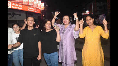 City erupts in celebration as India storm into T20 World Cup semifinal