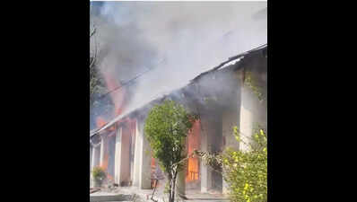 146-yr-old British-era heritage building in Nainital gutted by fire