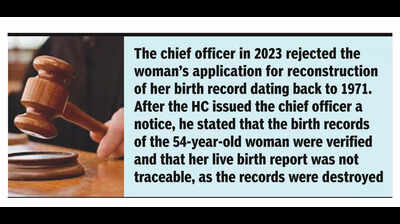 HC tells MMC to reconstruct 1971 birth record of woman